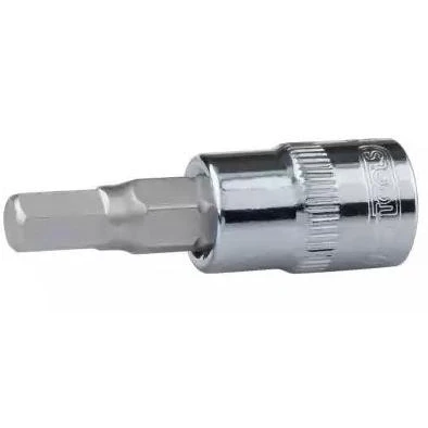 Afbeelding van KS Tools, Dopsleutel + dopmoer, 3/8&quot; CHROMEplus bitmof zeskantmof (6 mm)