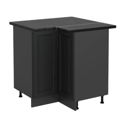 Afbeelding van Vicco Hoekkast R Line, Antraciet landhuis/Antraciet, 75.6 cm , WB