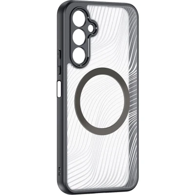 Afbeelding van Dux Ducis Telefoon hoesje geschikt voor de Samsung Galaxy S24 Back Cover Aimo Mag Series Zwart