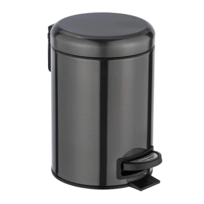 Afbeelding van RVS 3 l emmer zwart Metallic