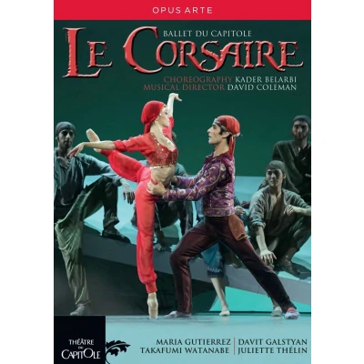 Afbeelding van Ballet Et Orchestre National Du Capitole Adam: Le Corsaire (DVD)