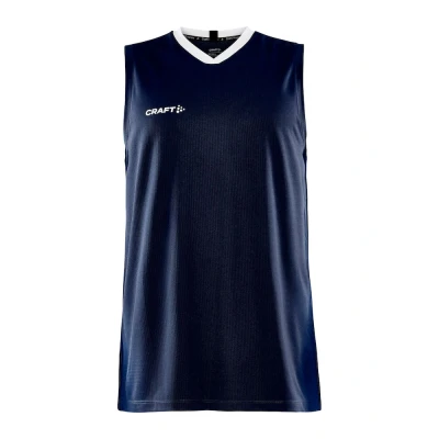 Afbeelding van Craft Progress Basket Singlet M 1911103 Navy