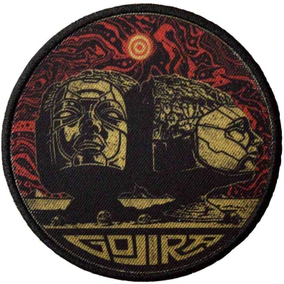 Afbeelding van Gojira Sculpted Heads Patch Zwart/Multicolours