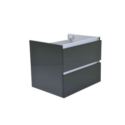 Afbeelding van Wiesbaden Vision onderkast+2 laden 60x46 hoogglans grijs