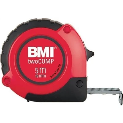 Afbeelding van BMI twoComp 472841021M Rolmaat 8 m Staal