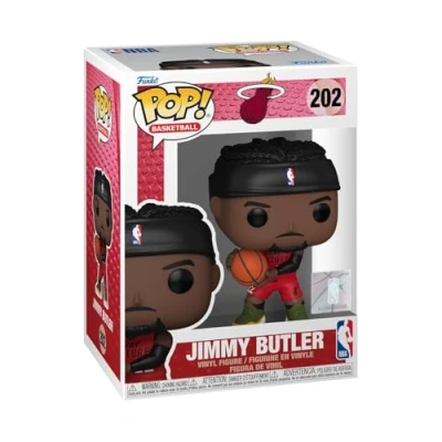 Afbeelding van Funko Pop! NBA Heat Jimmy Butler (City Edition 24) vinyl verzamelfiguur, cadeau idee, officieel product, speelgoed voor kinderen en volwassenen, sportfans