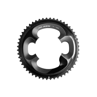 Afbeelding van Kettingblad 53T Shimano 105 FC R7000 zwart