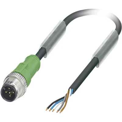 Afbeelding van Phoenix Contact 1669770 Sensor/actuator connector, geassembleerd M12 Aantal polen: 5 Stekker, recht 3.00 m 1 stuk(s)