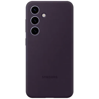 Afbeelding van Samsung Siliconen Back Cover Donkerpaars Galaxy S24+