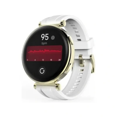 Afbeelding van Hama Smartwatch &quot;7000&quot;, AMOLED 1,32&quot;, telefoonfunctie, waterdicht, rond, goud