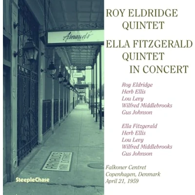 Afbeelding van Roy Eldridge Quartet &amp; Ella Fitzgerald In Concert 1959 (CD)
