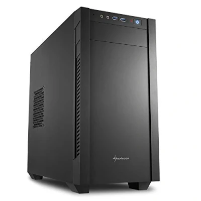 Afbeelding van Sharkoon S1000 Tower PC behuizing Zwart