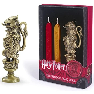 Afbeelding van The Noble Collection Harry Potter Stempel Gryffindor 10 cm Goudkleurig
