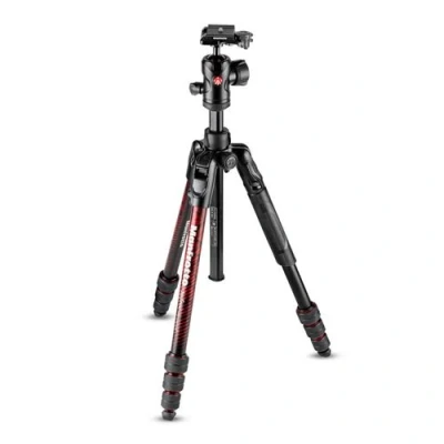 Afbeelding van Manfrotto MKBFRTA4RD BH Befree aluminium statiefkit Rood