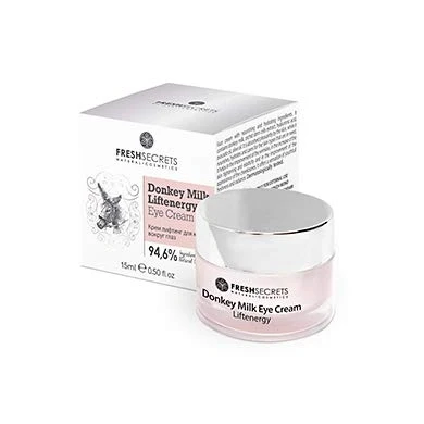 Afbeelding van Fresh Secrets Oog crème *Ezelinnenmelk* 15ml