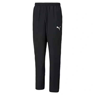 Afbeelding van Puma Teamrise Sideline Pants Trainingsbroek, Heren, Maat: Small, Black/white