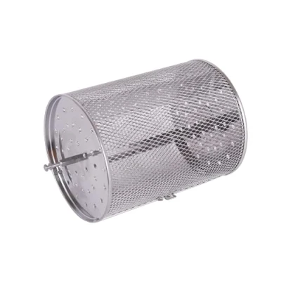 Afbeelding van Ardes AR1KP12000/C Airfryer roterende mand accessoire Friggisana AR1KP12000, El Dorada AR1K3000, stalen voor luchtfriteuse