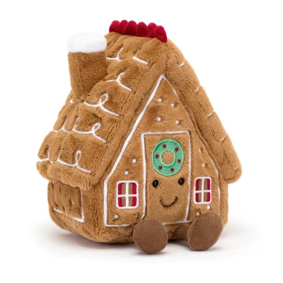 Afbeelding van Jellycat amuseables knuffelkoekhuisje 18 cm