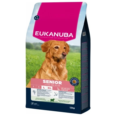 Afbeelding van Eukanuba Life Care Dog Senior Large Hondenvoer Lamb &amp; Rice 12 kg