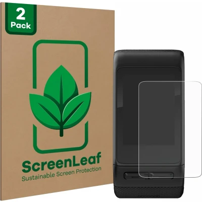 Afbeelding van ScreenLeaf Screenprotector voor Garmin vivoactive HR Duurzame schermbescherming Folie Beschermfolie transparant (2 Stuks)