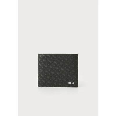 Afbeelding van BOSS ZAIR Trifold Portemonnee, Heren, Maat: One Size, Black