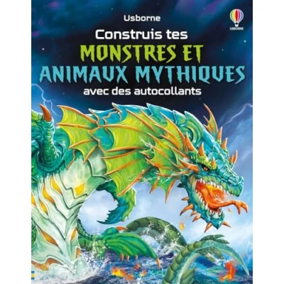 Afbeelding van CONSTRUIS TES MONSTRES ET ANIMAUX MYTHIQUES AVEC DES AUTOCOL
