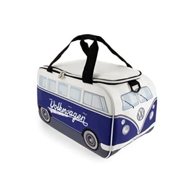 Afbeelding van VW Collectie T1 Bulli Koeltas 25 Liter Wit/Blauw