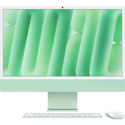 Afbeelding van Apple Imac 24&quot; M4 256 Gb Groen 2024 Azerty (mwuy3f)