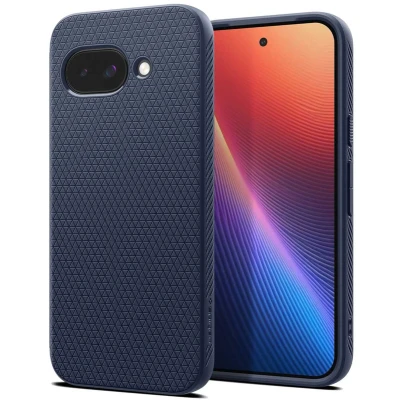 Afbeelding van Spigen Liquid Air beschermhoes compatibel met Google Pixel 9a [zacht] marineblauw