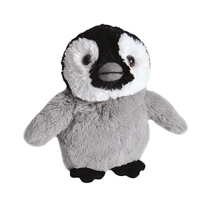 Image de Wild Republic pingouin empereur en peluche 18 cm noir/blanc