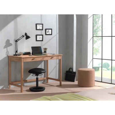 Afbeelding van Vipack Forrest Oak bureau Massief eiken