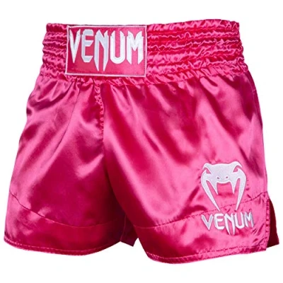 Afbeelding van Venum Classic MUAY THAI Short Korte broeken, Heren, Maat: XXL, Pink/white
