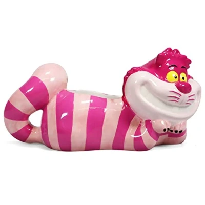 Afbeelding van Tafelvaas, Cheshire kat, Alice in Wonderland, officieel product, keramiek, gemakkelijk te reinigen