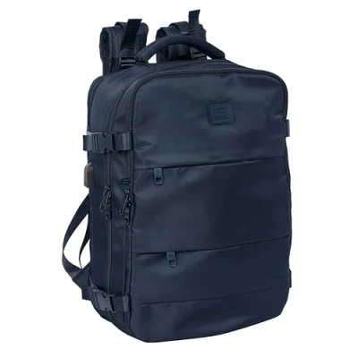 Afbeelding van Schoolrugzak Safta Marino Marineblauw