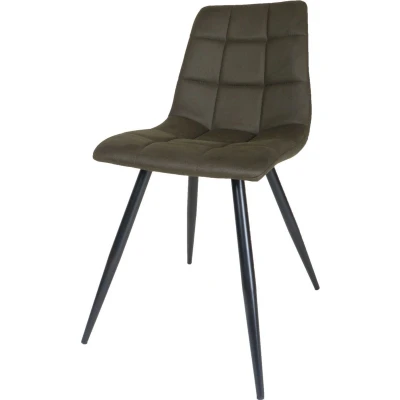 Afbeelding van Home67 Eetkamerstoel Galgary Army Green