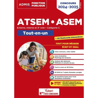 Image de Concours ATSEM et ASEM Catégorie C Tout en un