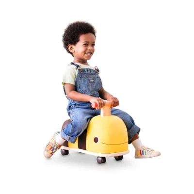 Afbeelding van B. toys by Battat Boom Buggy Ride On Bee Dier Houten Speelgoed Voor Peuters vanaf 18 maanden