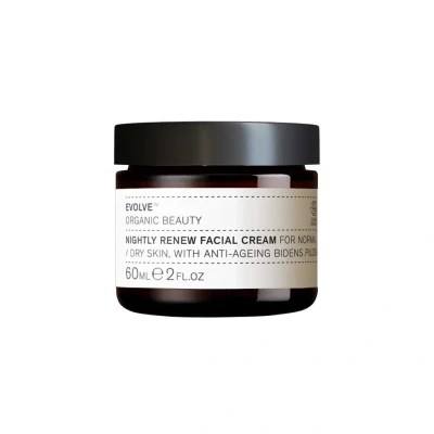 Afbeelding van Evolve Organic Beauty Nightly Renew Facial Cream Dagcrème, Maat: 60 ml,