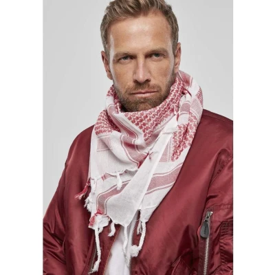 Afbeelding van Brandit Shemag Scarf red/wht One size Sjaal Rood/Wit