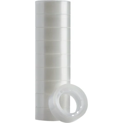 Afbeelding van Plakband Quantore 15mmx10m transparant Omdoos a 10 stuk 120 stuks