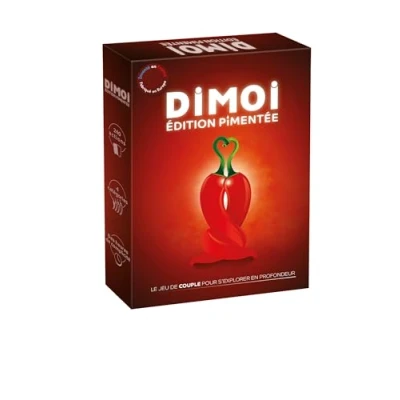 Afbeelding van Dimoi Spel voor koppels, pittige editie, 240 kaarten, gezelschapsspellen, cadeau dames of heren, origineel idee koppels