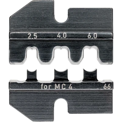 Image de KNIPEX 97 49 66 Profil de sertissage pour connecteurs solaires MC4 (Multi Contact)