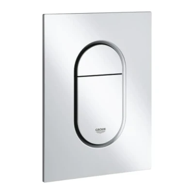 Afbeelding van Grohe Arena Cosmopolitan bedieningsplaat 2 kn vert. mat Chroom