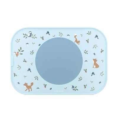 Afbeelding van Mepal Mio placemat Little Dutch Antislip cirkel houdt alles op z&#039;n plek Vaatwasmachinebestendig Forest Friends