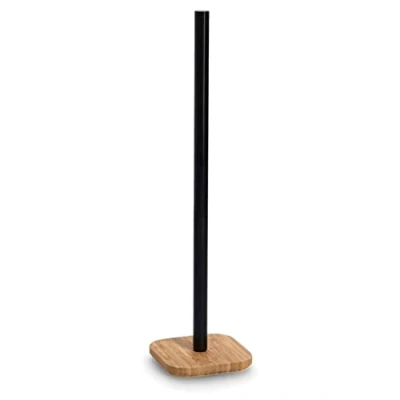 Afbeelding van Zeller WC/Toiletrolhouder bamboe hout 46 x 12 cm luxe kwaliteit