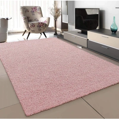 Afbeelding van Shaggy Vloerkleed Licht Roze Hoogpolig 80x150 cm