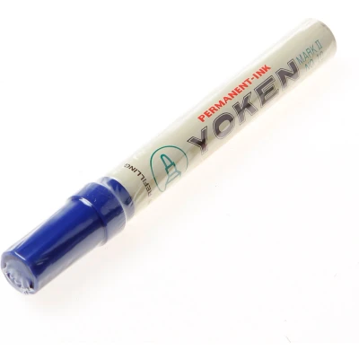 Afbeelding van Viltmerkstift blauw yoken NO.10