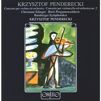 Afbeelding van Christiane Edinger, Boris Pergamenschikow, Bamberger Symphoniker Penderecki: Konzert Für Violine &amp; Orchester No.2 (CD)