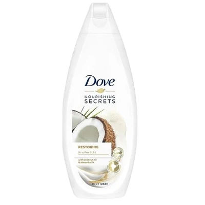 Afbeelding van 6x Dove Douchegel Restoring Ritual Coconut + almond 225ml