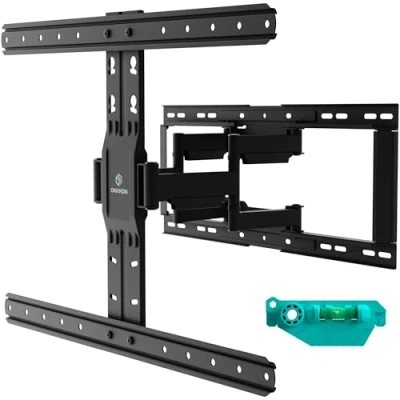 Afbeelding van ONKRON Scharnierende tv arm voor 32 inch 90 TV, universele muurbevestiging gewicht 50 kg wandbevestiging VESA 200 x 600 400/tv muurbeugel draaibaar en kantelbaar SM6 B